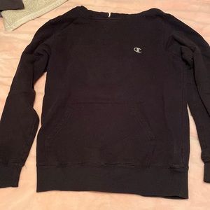 black champion YOUTH sweatshirt